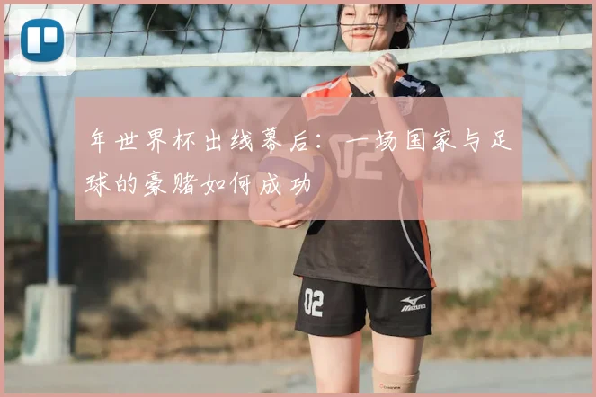 年世界杯出线幕后：一场国家与足球的豪赌如何成功