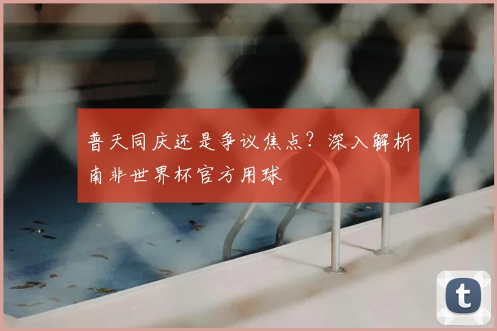 普天同庆还是争议焦点？深入解析南非世界杯官方用球