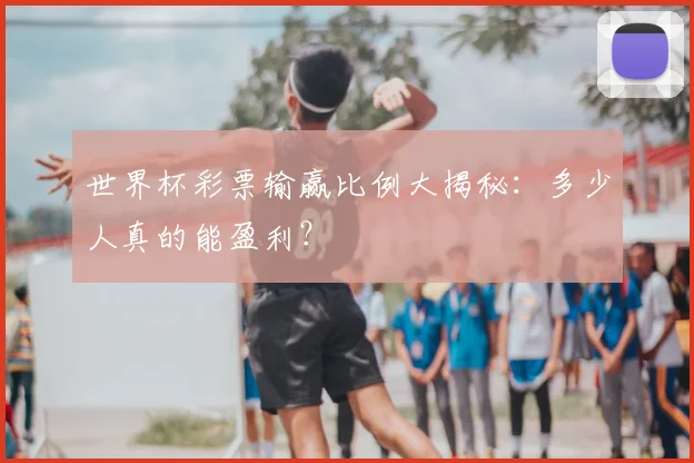 世界杯彩票输赢比例大揭秘:多少人真的能盈利?