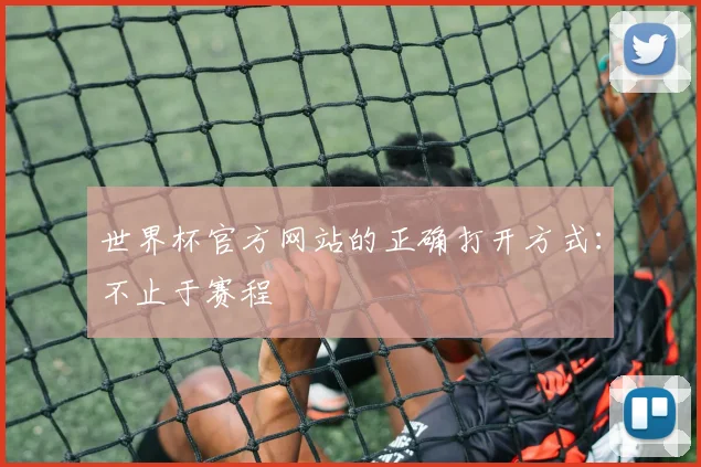 世界杯官方网站的正确打开方式：不止于赛程